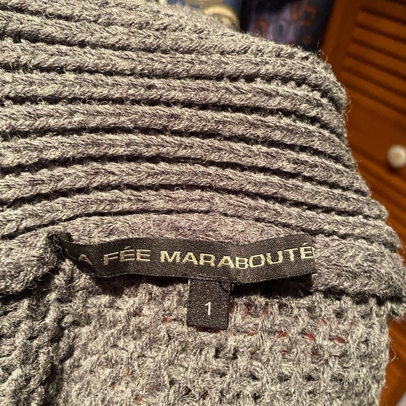 La Fée Maraboute cable knit cardigan. Size 1 - Picture 7 of 8
